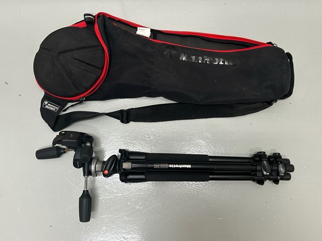 Trípode Manfrotto 190XPROB + Rótula 804RC2 + Funda