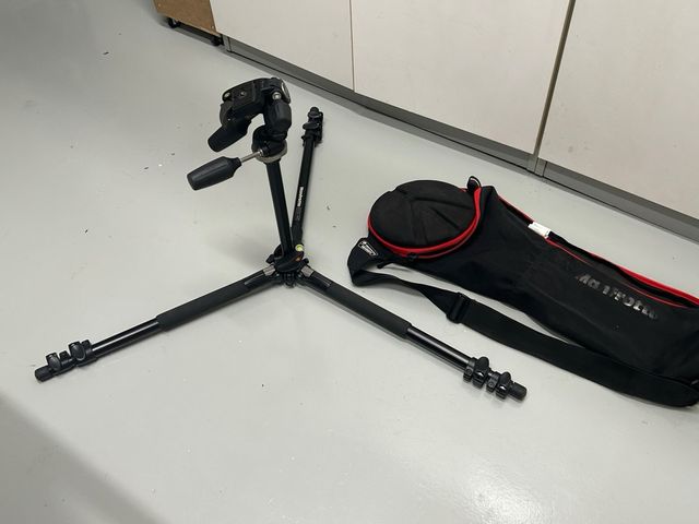 Trípode Manfrotto 190XPROB + Rótula 804RC2 + Funda