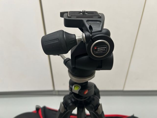 Trípode Manfrotto 190XPROB + Rótula 804RC2 + Funda