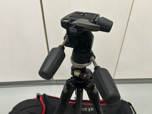 Trípode Manfrotto 190XPROB + Rótula 804RC2 + Funda