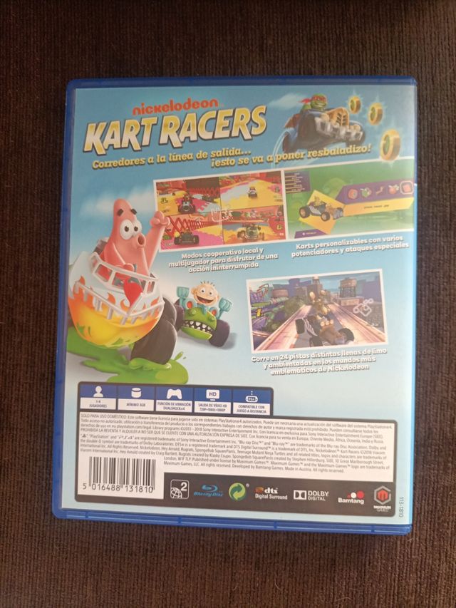 Nickelodeon Kart Racers PS4