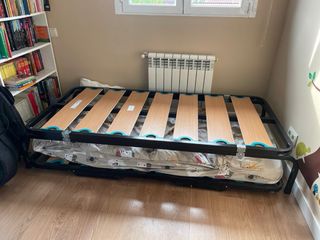 Somier cama nido beige