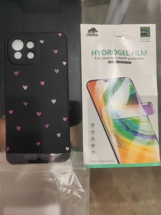 Funda Xiaomi 11 Lite + 4 Hydrogel 