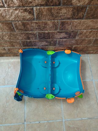Valigia per bambini blu Trunki