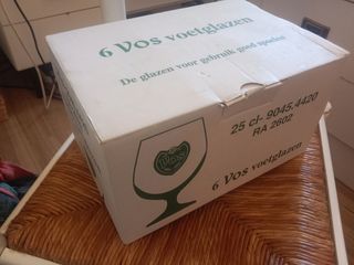 Copas de cerveza marca VOS vintage