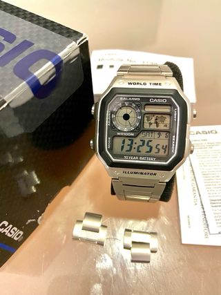 Casio Royal AE1200 Plata