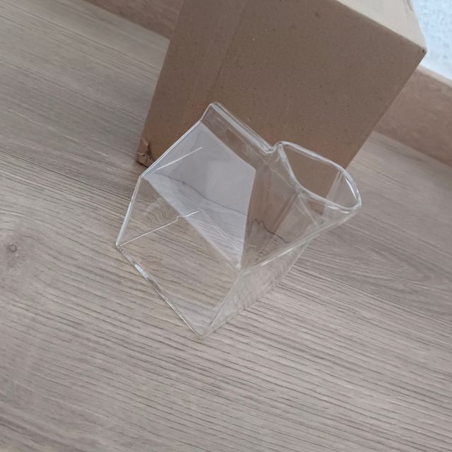 Jarra cristal cartón leche NUEVA