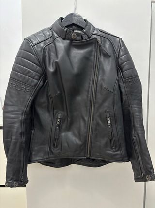 Chaqueta de cuero moto