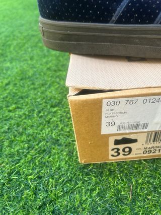 Zapatos Victoria Mujer Azul Talla 39
