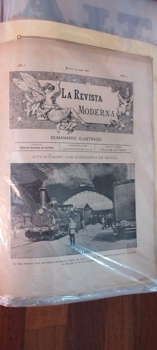 Revistas y periódicos antiguos