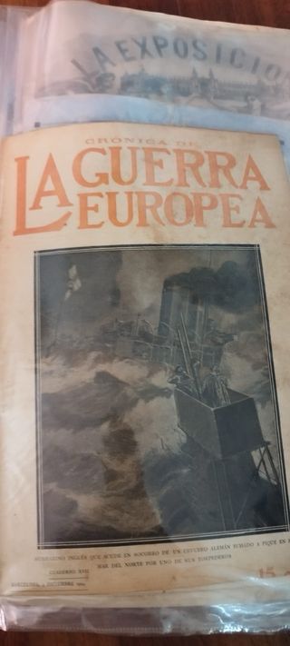 Revistas y periódicos antiguos