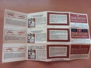 Bolígrafo Sheaffer Oro 12K