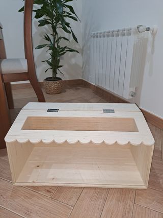 Terrario/Jaula Madera Hámster 60x30x30