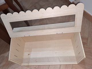 Terrario/Jaula Madera Hámster 60x30x30