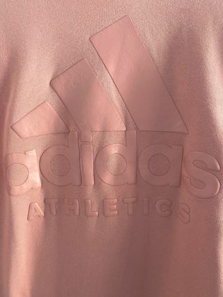 Sudadera Adidas Rosa con Logo