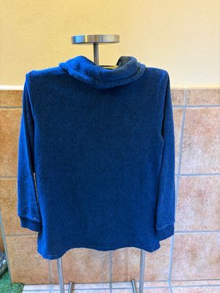 Sudadera polar Tommy Hilfiger azul marino Talla L