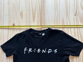 Camiseta Friends Negra Vintage
