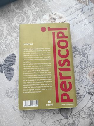 PREMI EDEBÉ 2015: Mentida