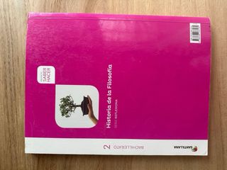 Historia De La Filosofía 2° Bachillerato