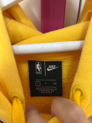 Sudadera Nike Lakers NBA Amarilla Talla S