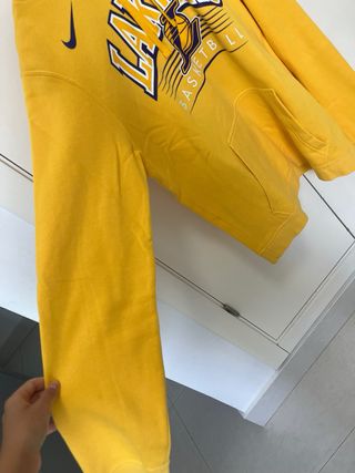 Sudadera Nike Lakers NBA Amarilla Talla S