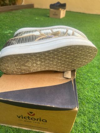 Zapatos Victoria Mujer Talla 38 Oro