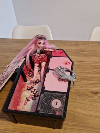 Cofanetto per bambole Monster High rosa