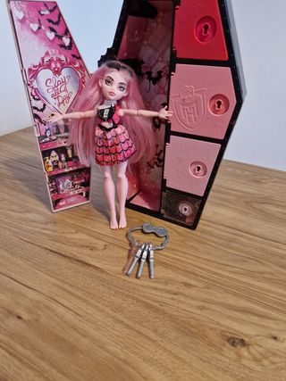 Cofanetto per bambole Monster High rosa