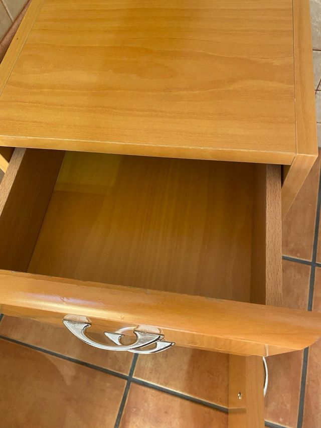 Mueble de baño de madera colgante