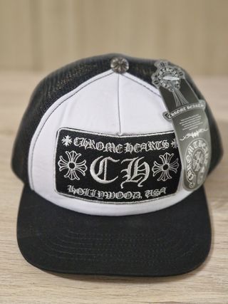 Gorra Chrome Hearts Negra y Blanca