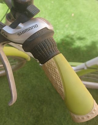 Bicicleta urbana con cesta