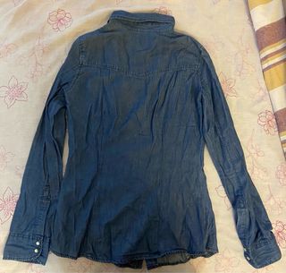 Camisa Vaquera Manga Larga