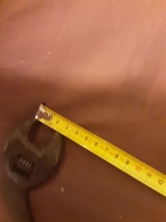 Llave inglesa antigua ajustable