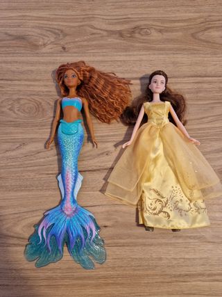 Bambole Disney Ariel e Bella
