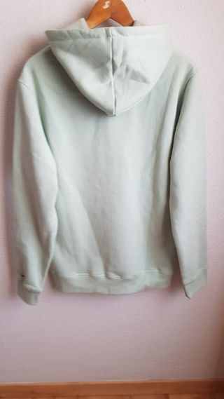 Sudadera Tommy Hilfiger Unisex Verde suave. 
