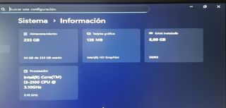 Ordenador i-3 W11 8gb. Wifi