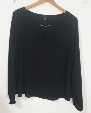 Blusa Atmosphere Talla XL Negra