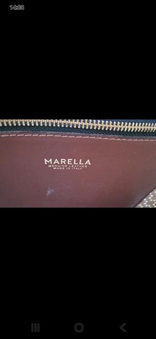 Borsa Marella Pelle Marrone