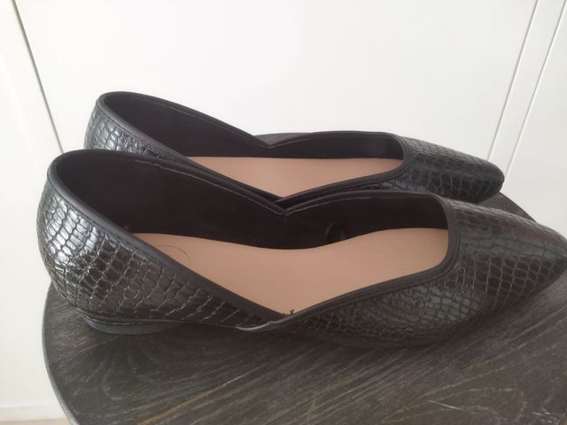 Zapatos planos Sfera negros talla 38