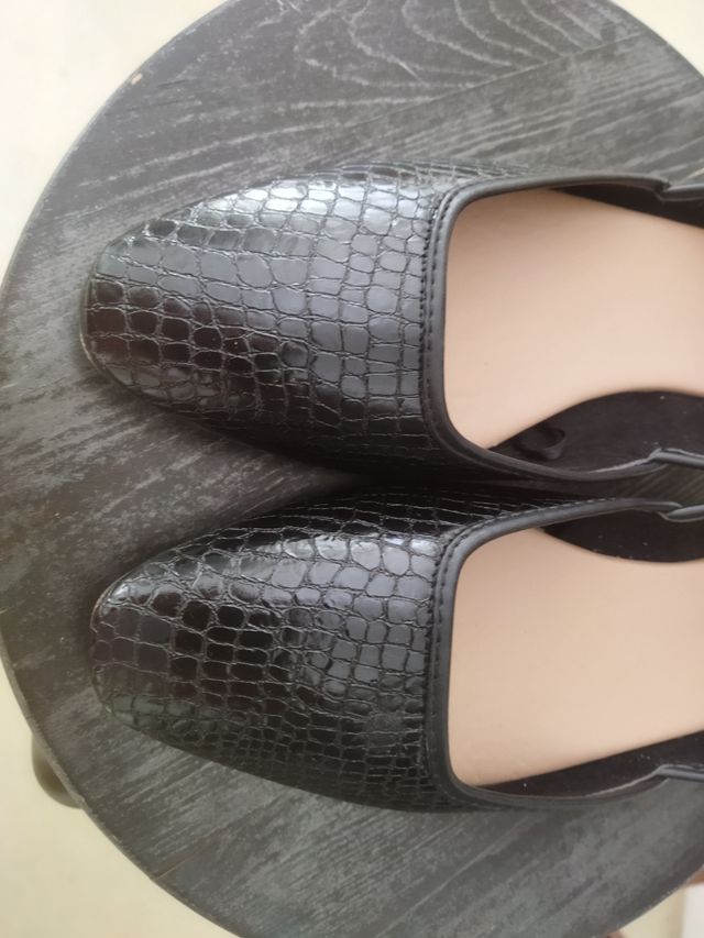 Zapatos planos Sfera negros talla 38