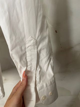 Camisa Massimo Dutti Blanca Talla M