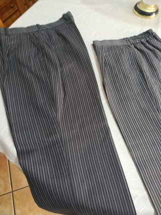 Traje Fallero y Saragüell Rayas