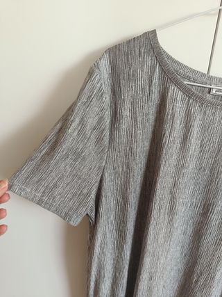 Blusa plateada Pimkie