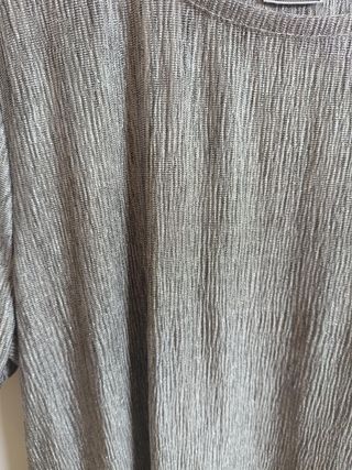 Blusa plateada Pimkie