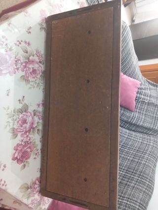 Perchero Vintage Madera y Tela B. PAJARITOS RENFE