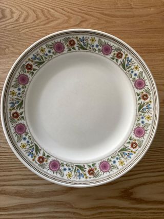 Plato de porcelana vintage alemán