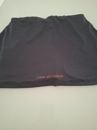 Falda pantalón tenis Nox gris