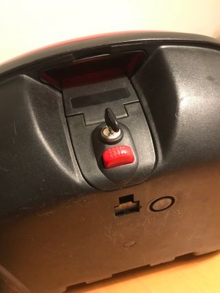 Maleta Moto Kappa Negra