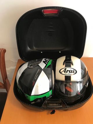 Maleta Moto Kappa Negra