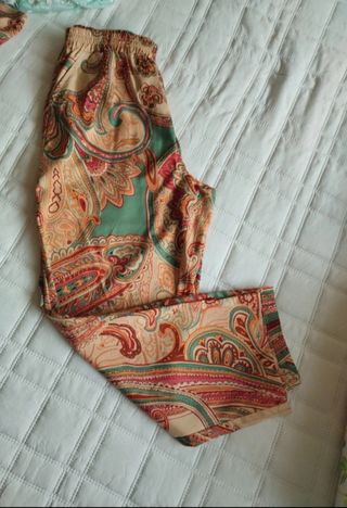 Conjunto 3 piezas estampado paisley